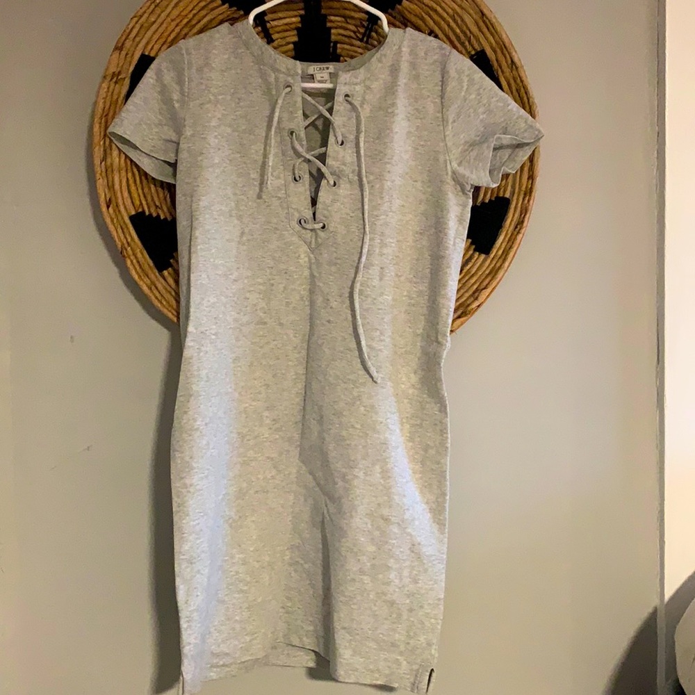 J Crew- Thick T shirt dress